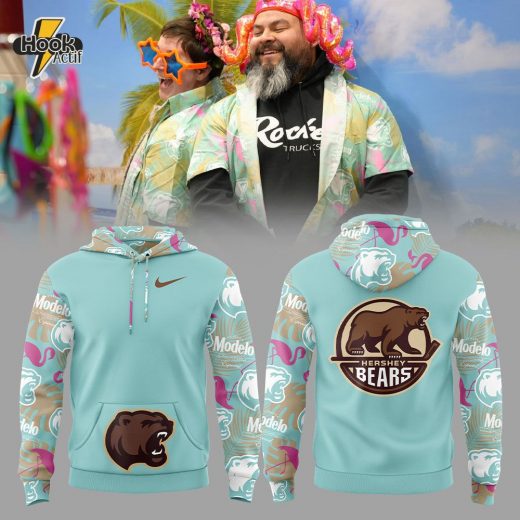 Hershey Bears Corona Modelo Hawaiian Hoodie | Night Event Edition