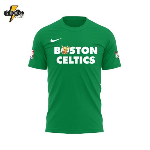 Limited Edition Boston Celtics x Pokémon Night T-Shirt 2025