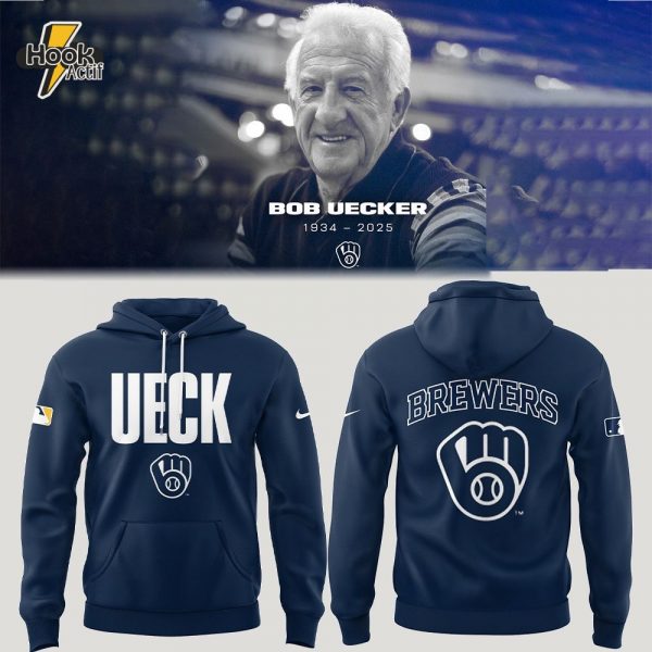 Limited Edition Honoring The Legend, Brewers Icon & Baseball Hall Of Famer Bob Uecker Hoodie