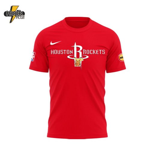 Limited Edition Houston Rockets x Pokémon Night T-Shirt 2025