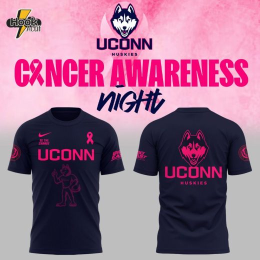 Limited Edition Uconn Basketball X Fight Night Cancer T-Shirt 2025