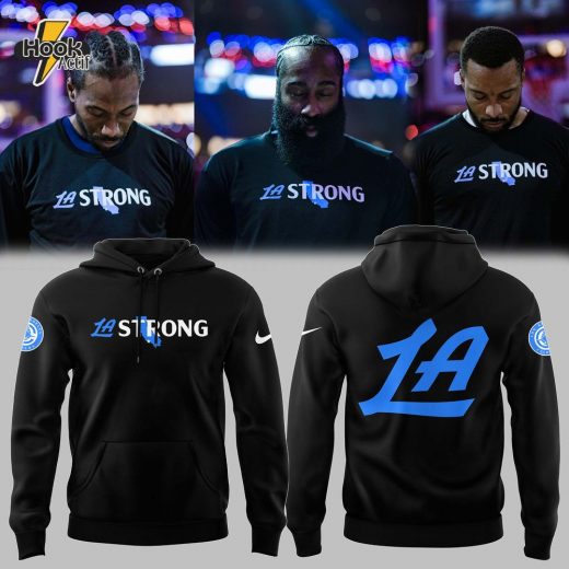 Los Angeles Clippers LaStrong Black Hoodie V2