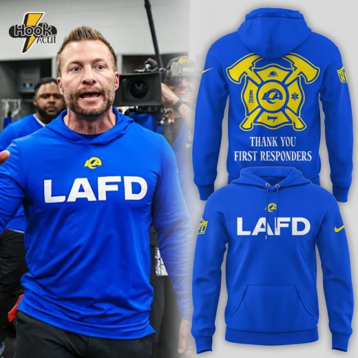 Los Angeles Rams LAFD Tribute Hoodie