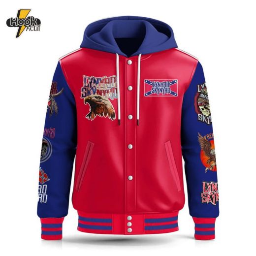 Lynyrd Skynyrd Baseball Hoodie – Classic Rock Sports Jacket