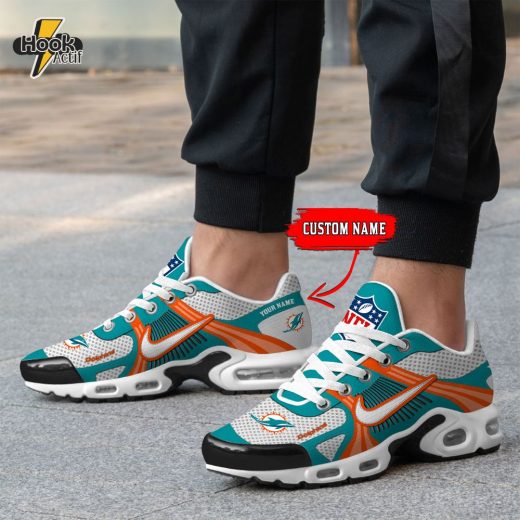 Miami Dolphins Nike TN Sneakers – Men’s Trendy NFL Sneakers