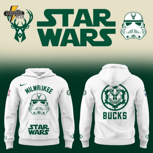 Milwaukee Bucks X Star Wars Limited Hoodie – Galactic NBA Gear