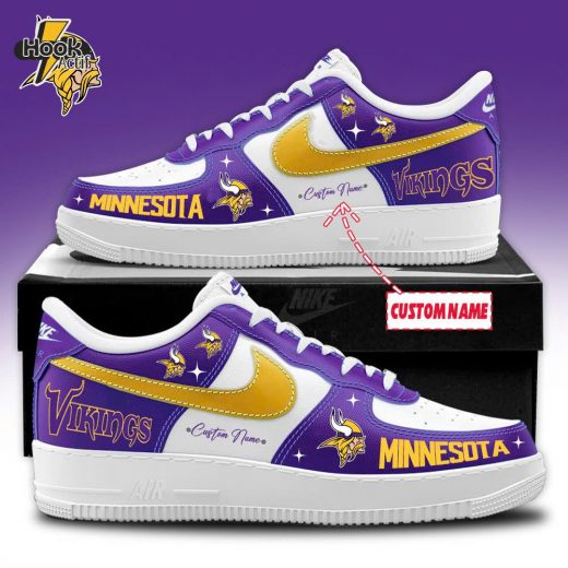 Minnesota Vikings AF1 Custom Sneakers