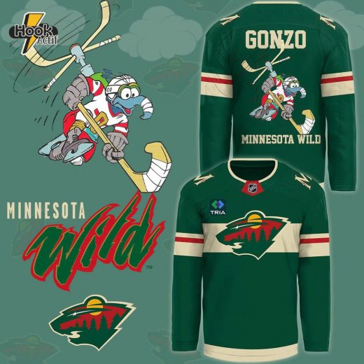 Minnesota Wild Gonzo Jersey | Unique Collection