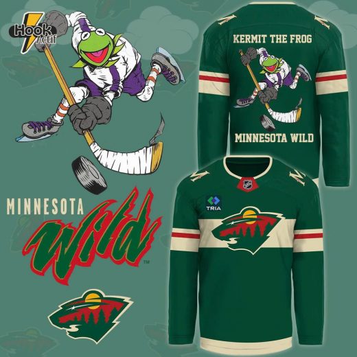 Minnesota Wild Kermit the Frog Jersey | Limited Fan Release