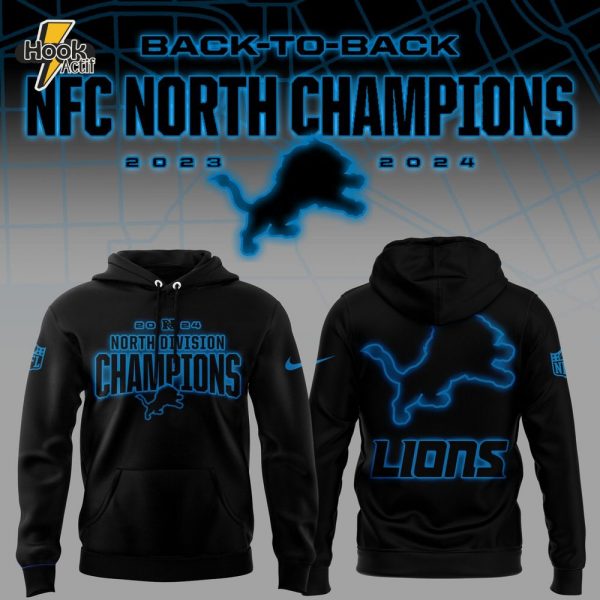 NFC North Champions Hoodie Detroit Lions – Official NFL Gear 2025