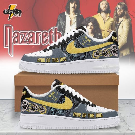 Nazareth “Hair Of The Dog” Premium AF1 Sneakers – Classic Rock Band Shoes