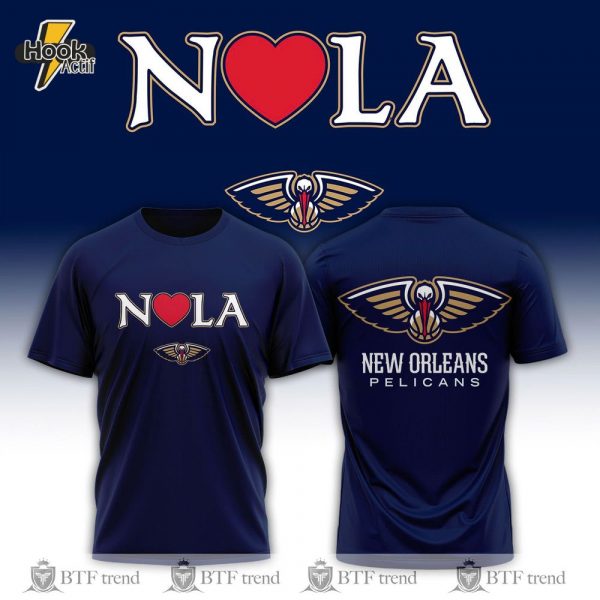New Orleans Pelicans NOLA 2024 T-Shirt | Special Edition