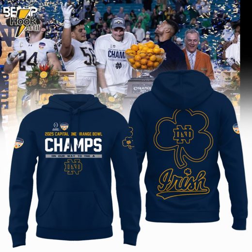 Notre Dame Fighting Irish 2025 Champions Hoodie