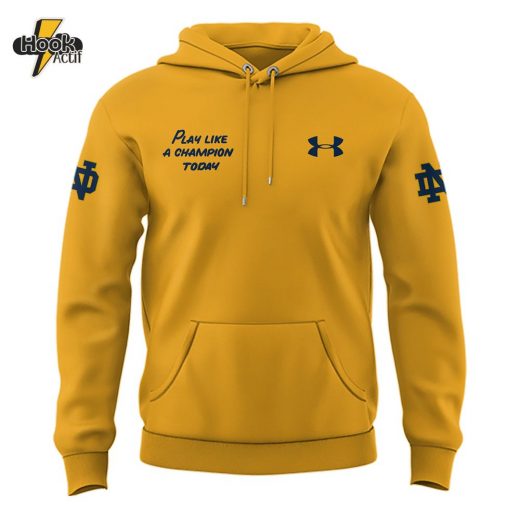 Notre Dame Football Hoodie “Play Like A Champion” Edition – Irish Pride Gear