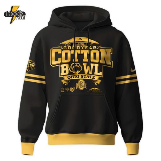 Ohio State Buckeyes Cotton Bowl Champions Hoodie 2025 – NCAA Limited Edition