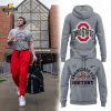 Ohio State Football Bold Red Hoodie