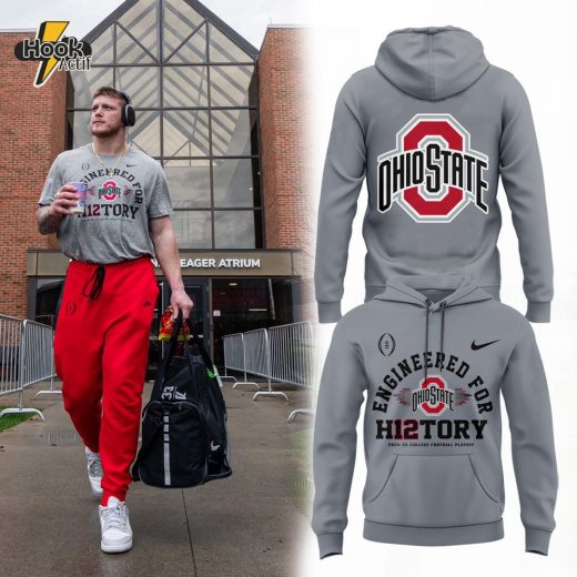 Ohio State Football Engineered for H12tory Hoodie