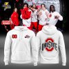 Ohio State Football Bold Red Hoodie