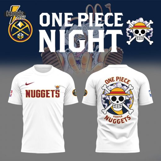 One Piece Luffy x Denver Nuggets T-Shirt Limited Edition