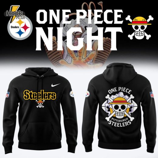 Pittsburgh Steelers X One Piece Limited Hoodie – Official Anime NFL Gear