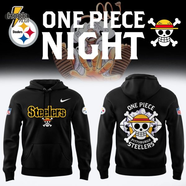 Pittsburgh Steelers X One Piece Limited Hoodie - Official Anime NFL Gear
