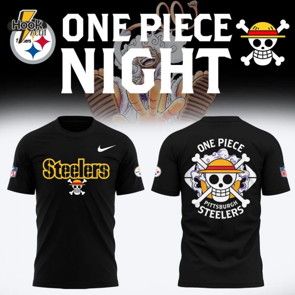 Pittsburgh Steelers X One Piece Limited T-Shirt - NFL Crossover Tee