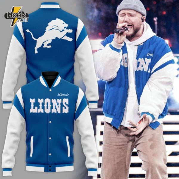 Quinn XCII Detroit Lions Bomber Jacket - Limited Edition NFL Merchandise