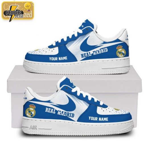 Real Madrid AF1 Sneakers | Blue Version Limited Release