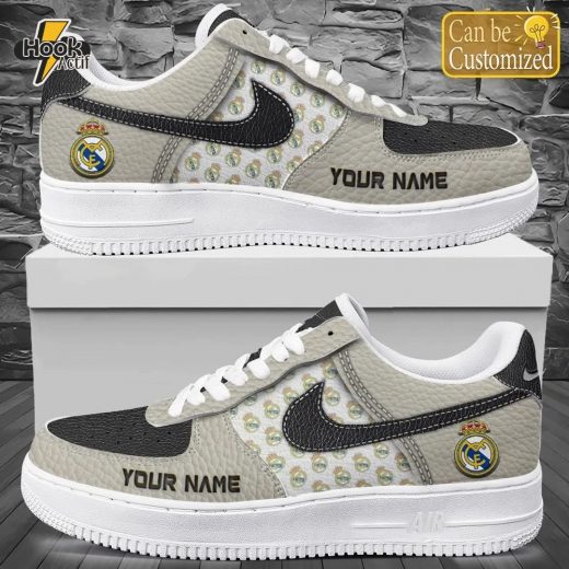 Real Madrid AF1 Sneakers | Classic White Limited Edition