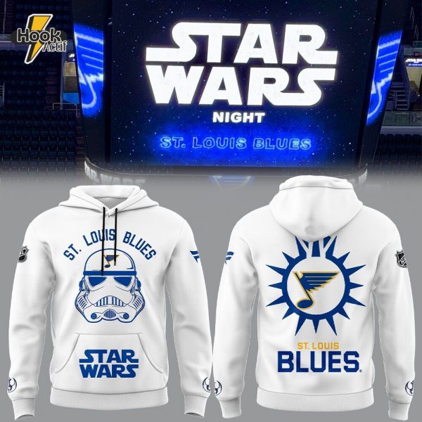 St. Louis Blues X Star Wars Limited Hoodie - Hockey And Star Wars Crossover