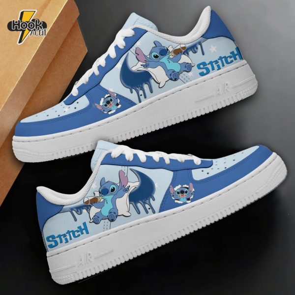 Stitch Air Force 1 Sneakers V3 Fashion Forward – Buy Online at Hookactif.com