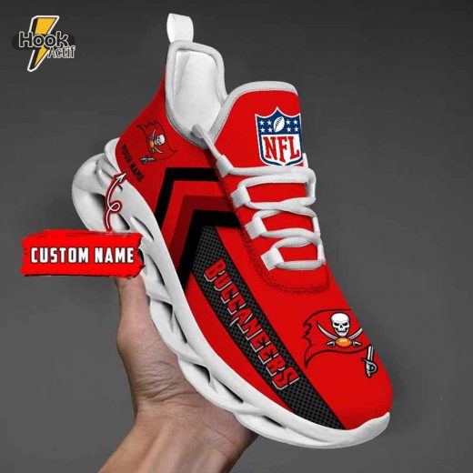 Tampa Bay Buccaneers Custom Max Soul Sneakers V08 Edition