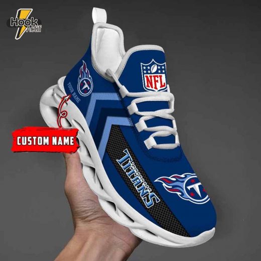 Tennessee Titans Personalized Max Soul Shoes V08