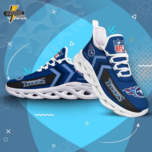 Tennessee Titans Personalized Max Soul Shoes V08