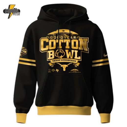 Texas Longhorns Cotton Bowl Champions Hoodie 2025 – Premium NCAA Fanwear