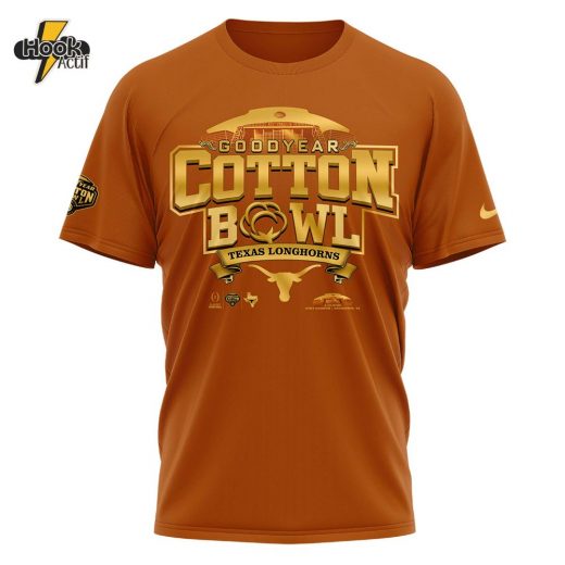 Texas Longhorns Cotton Bowl Champions T-Shirt 2025 V2 – Official Team Apparel