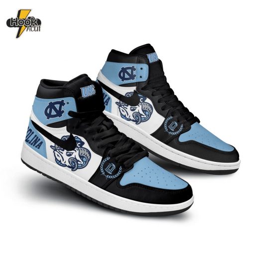 UNC Air Jordan 1 Sneaker Boots – Premium College Team Edition