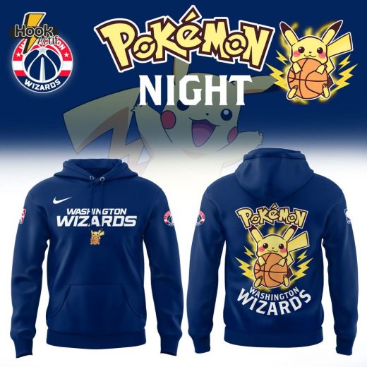 Washington Wizards Pokémon Crossover Hoodie