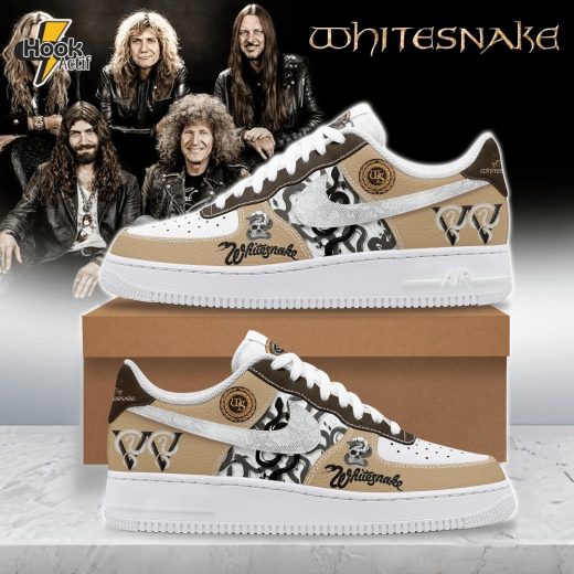 Whitesnake AF1 Sneakers – Limited Edition Rock Band Style