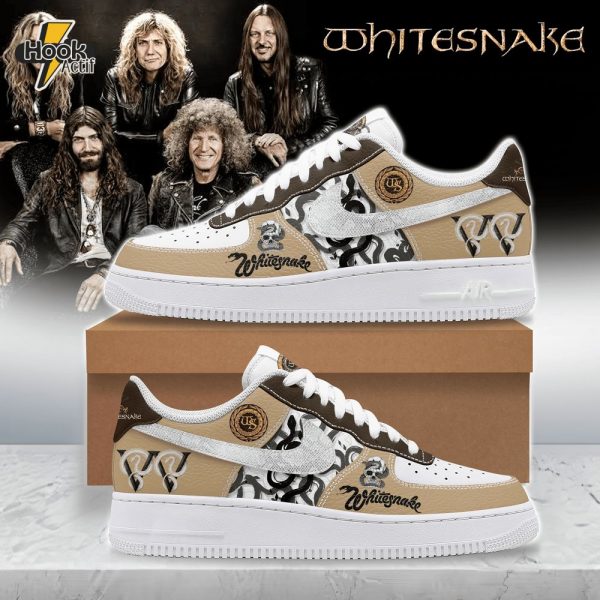 Whitesnake AF1 Sneakers - Limited Edition Rock Band Style
