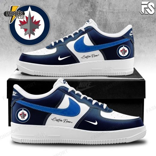 Winnipeg Jets Limited Edition AF1 Custom Shoes