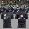 Black Philadelphia Eagles Super Bowl LIX Champions Lombardi Trophy T-Shirt