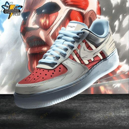 Attack On Titan colossal titan x AF1 Sneaker Boots