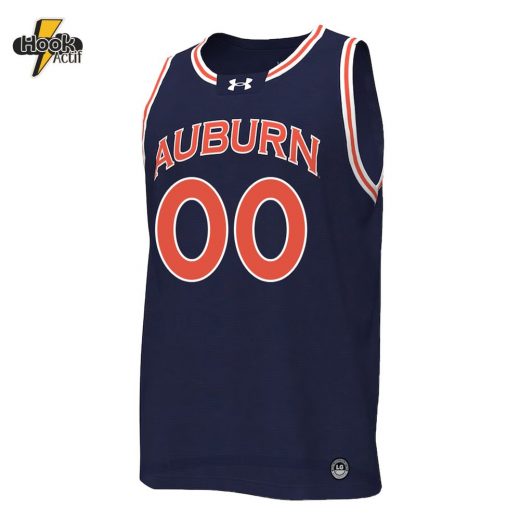 Auburn Basketball Custom Jersey V1