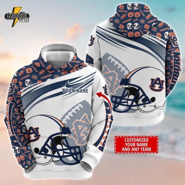 Auburn Tigers Customized 3D Hoodie
