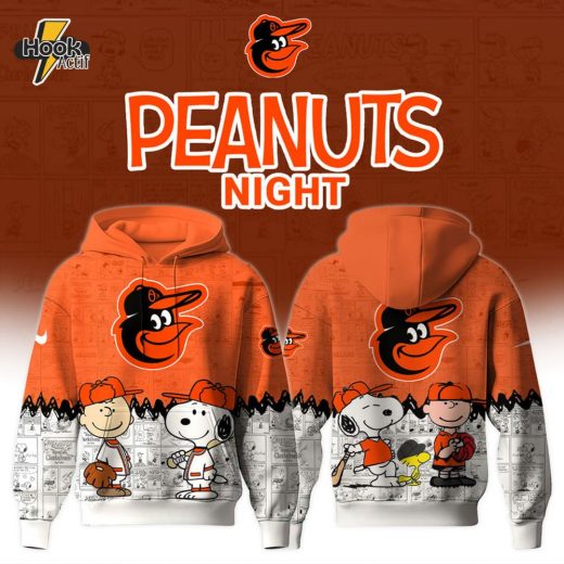 Baltimore Orioles MLB x The 75th Anniversary Of Peanuts Limited Edition Hoodie 2025