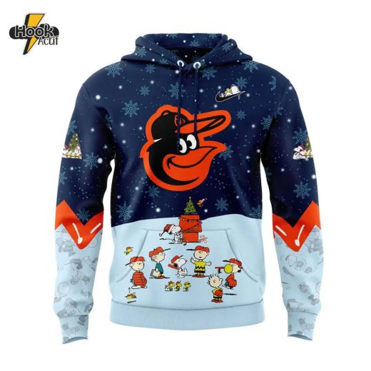 Baltimore Orioles Peanuts & Snoopy Hoodie