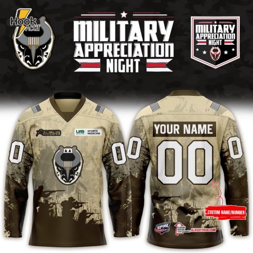 Birmingham Bulls Military Night Jersey 2025