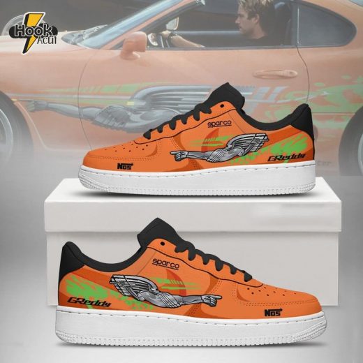 Limited Edition Powerpuff Girls Buttercup Paint Air Force 1 Shoes