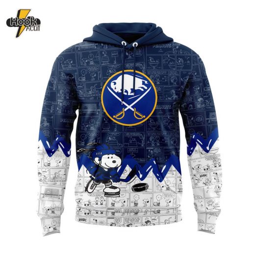 Buffalo Sabres Anniversary of Peanuts Hoodie